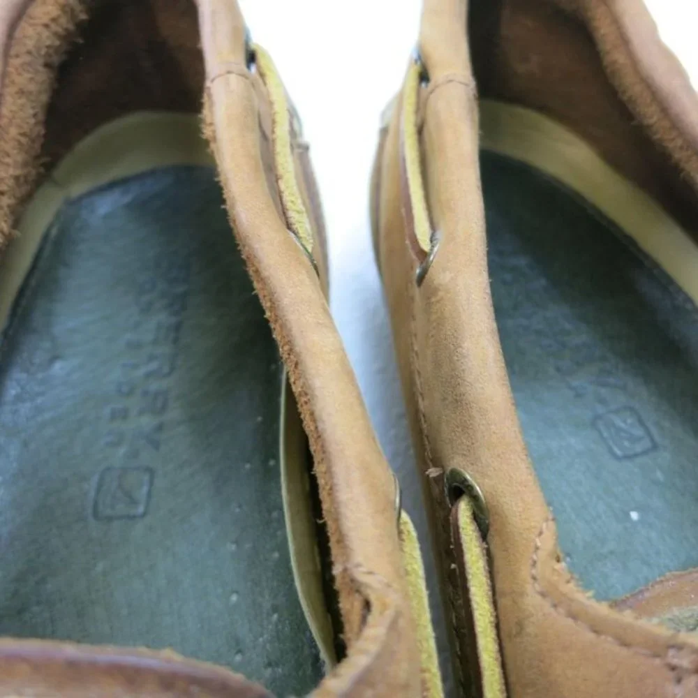 Sperry Top-Sider Nubuck Leather Boat Deck Shoes Men's Footwear Shoes Sz 12 M
